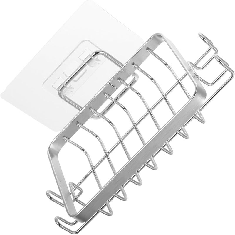 304 Stainless Steel Soap Dish Wall Mounted Shower Soap Rack with Drainage for Bathroom Storage - Image 1